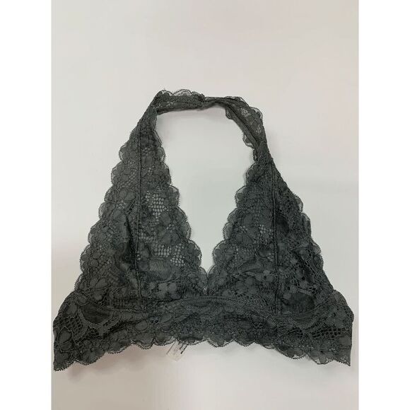 Intimately Free People Black Lace Bralette - Picture 1 of 5